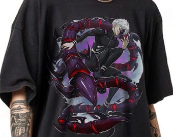 T-shirt anime, cadeau fan d'anime, chemise pour amateurs d'anime, chemise manga et anime, t-shirt unisexe, cadeau pour lui, chemise couleurs confort, sweat-shirt anime