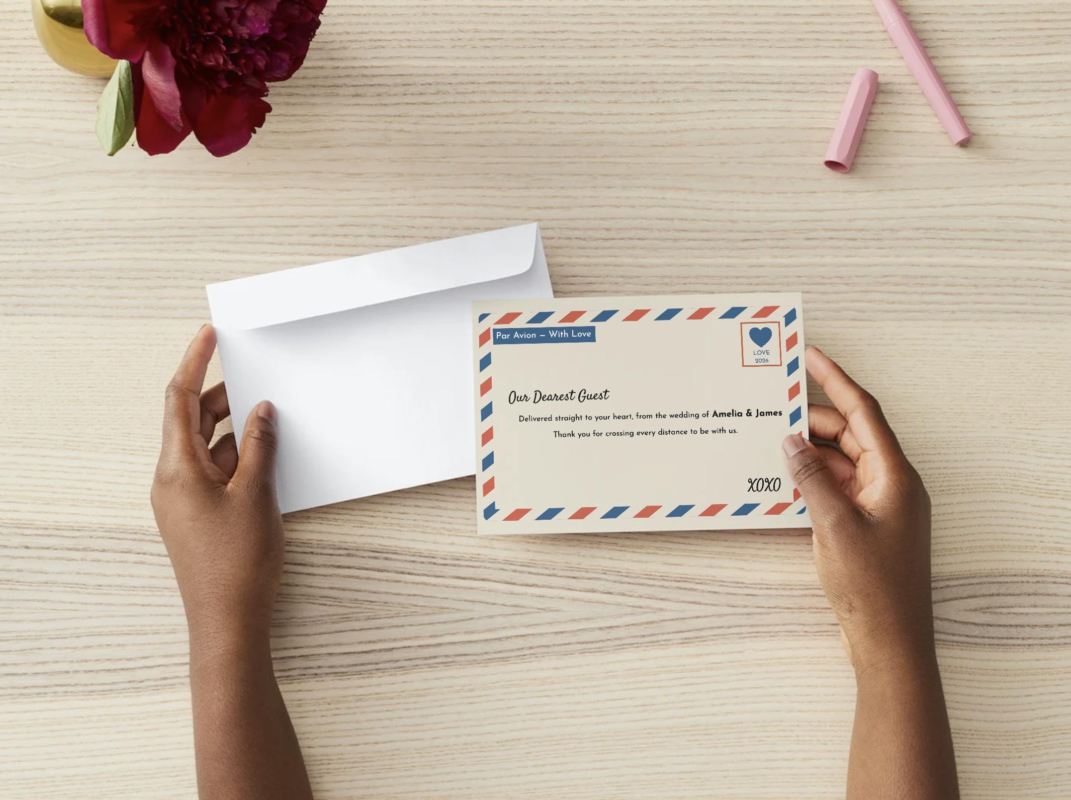 Airmail par avion - Etsy 日本
