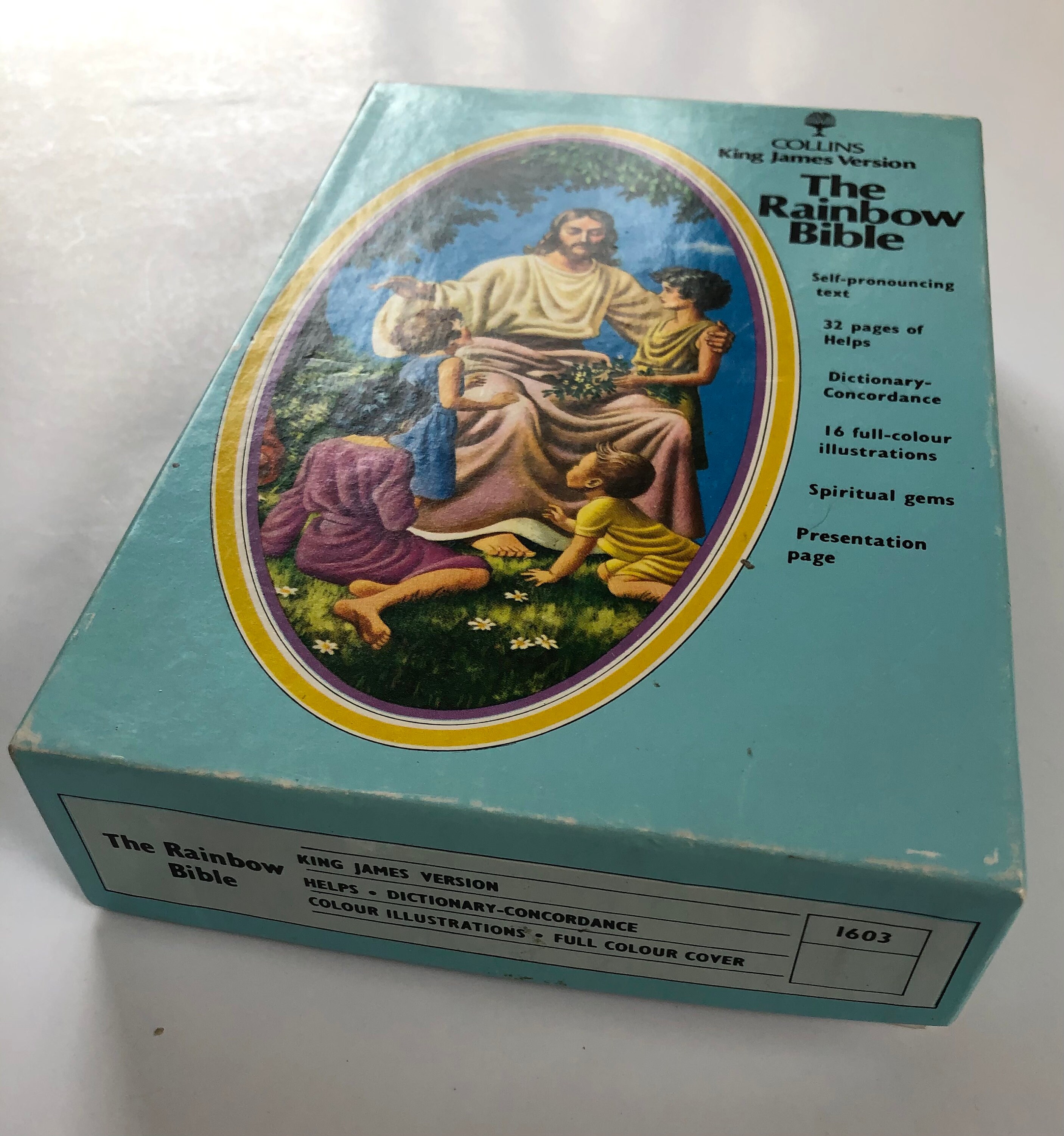 Vintage Bible/the Rainbow Bible New in Box Etsy Canada