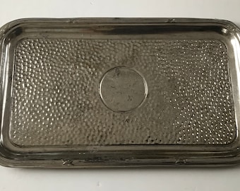 Vintage metal tray
