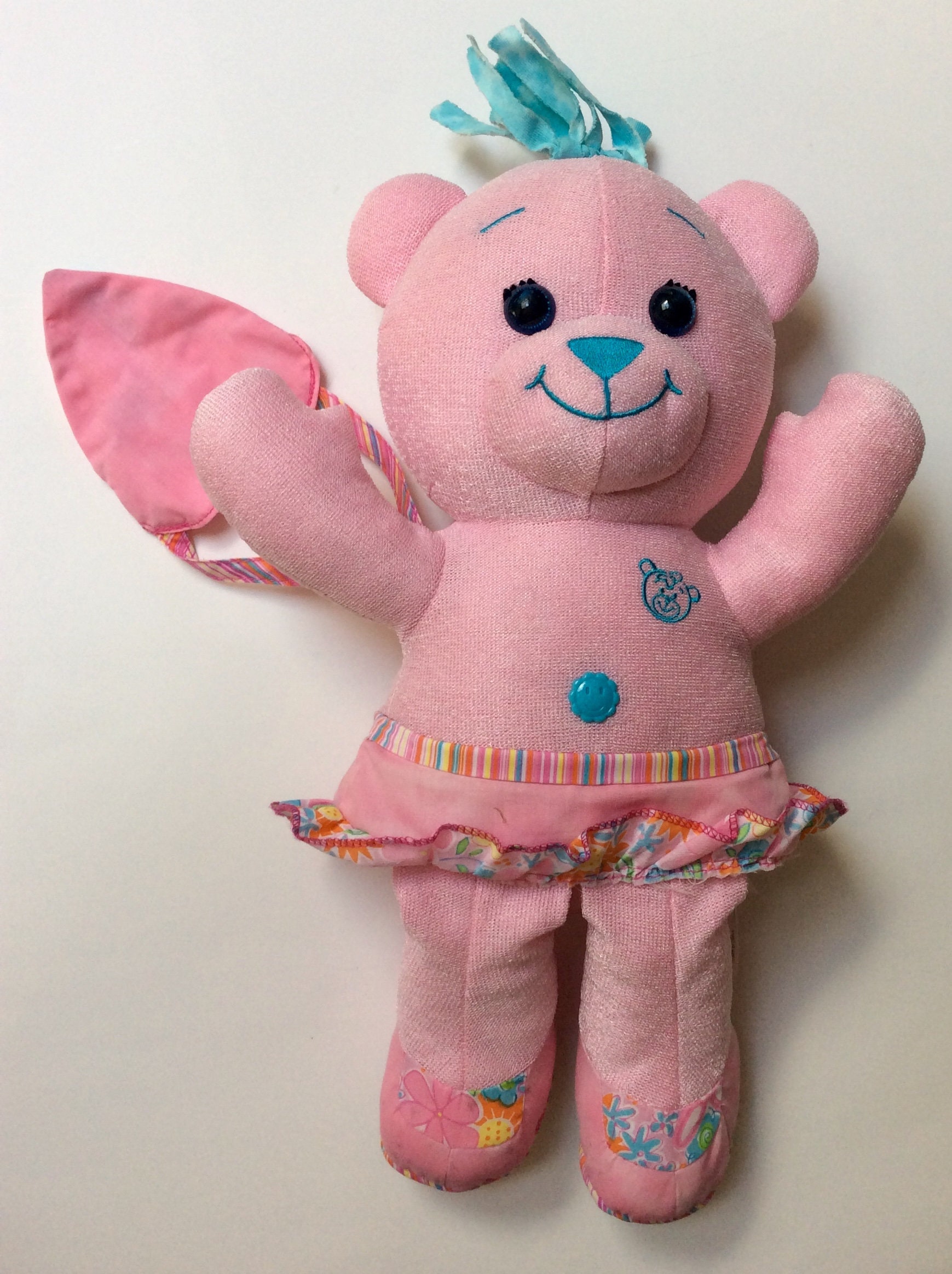 Large Pink Doodle Bear 1994/2005 Ed Kaplan Associates 