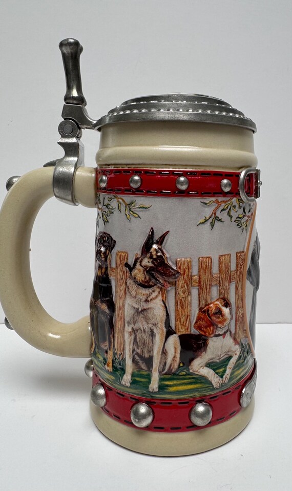 Budweiser Labrador Stein, Man's Best Friend Series - Etsy