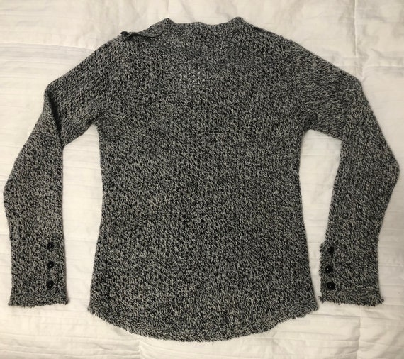 Point Zero Nicole Benisti cardigan/sweater with z… - image 2