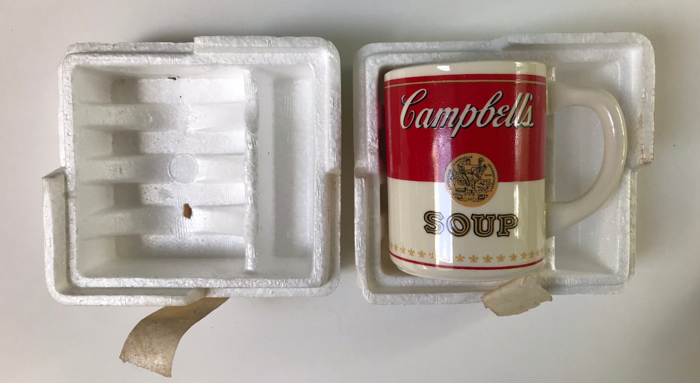 Vintage Campbell's Soup Cup/mug/soupe Bilingual Mug - Etsy Vintage Campbell's Soup Cup/mug/soupe Bilingual Mug - Etsy