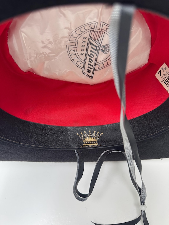 Chapeau Cowboy Pigalle Noir Taille L – Felt, Fabriqué Au Mexique