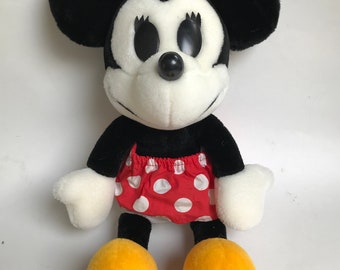 Vintage Tokyo Disneyland plush Minnie Mouse