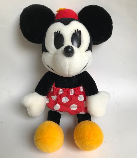 ぬいぐるみ Mickey Minnie Retro Stuffed Toy DISNEY 50th Anniversary Mickey and Minnie Mouse Retro Plush