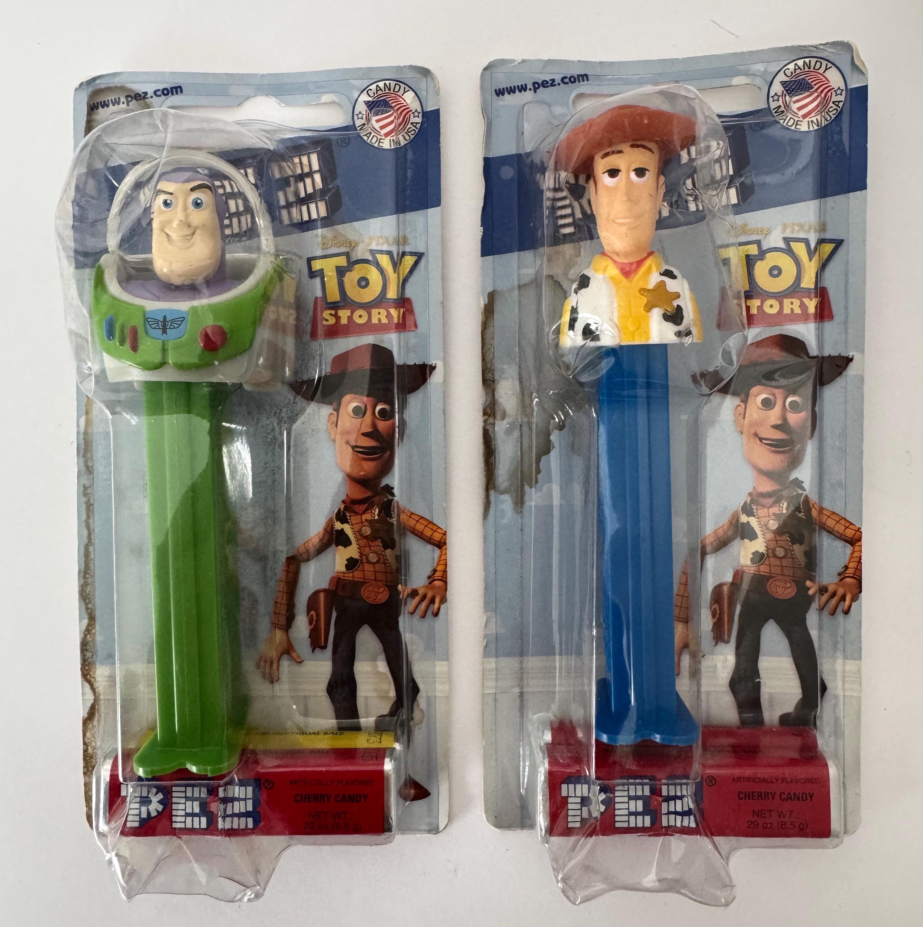 Toy Story Pez Dispensers-woody and Buzz Lightyear - Etsy