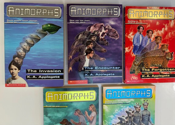 Set of 5 1990's Animorphs Paperback Novels by K.A Applegate - Etsy