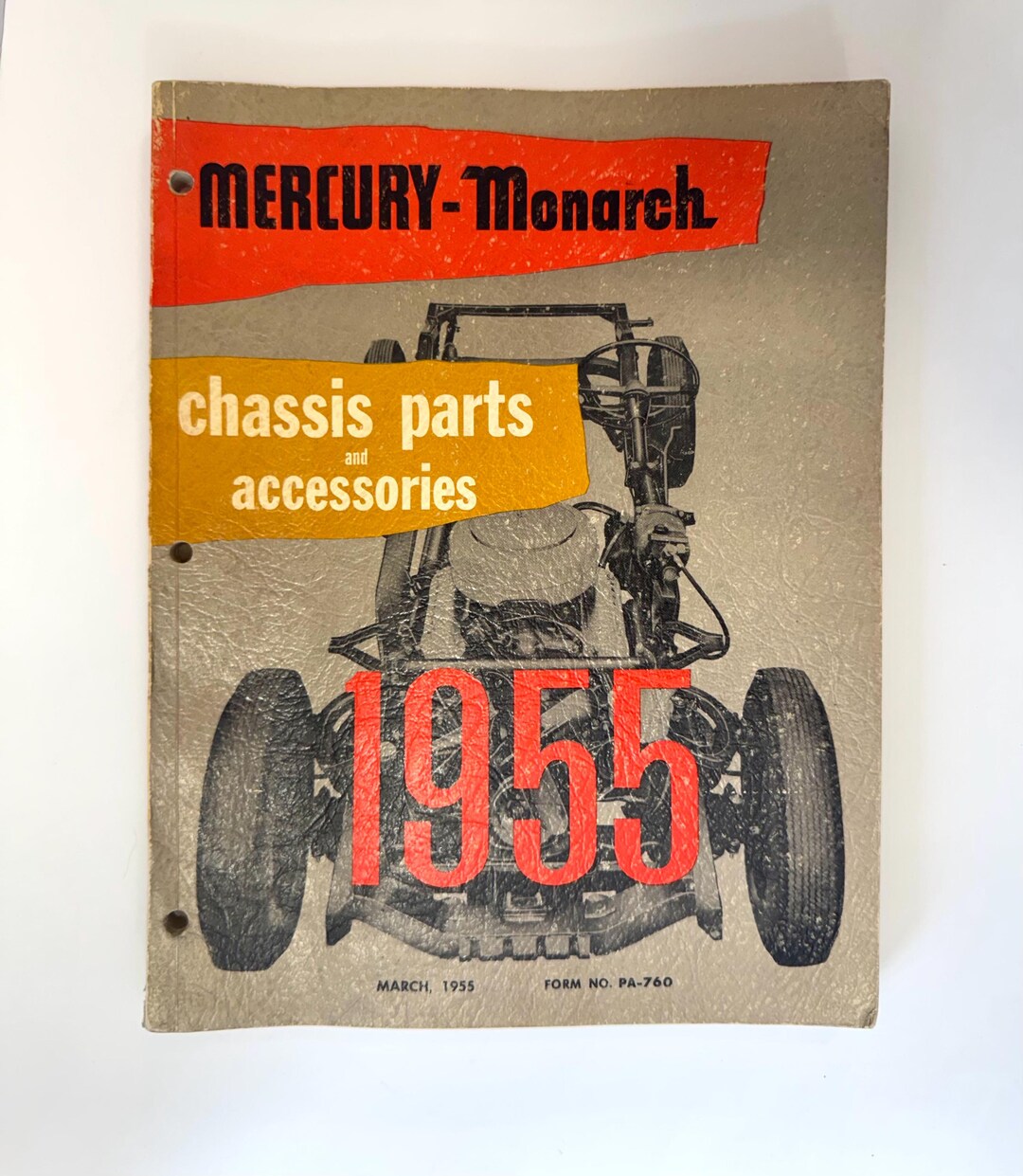1955 Mercury- Monarch Chassis Parts and Accessories Book - Etsy