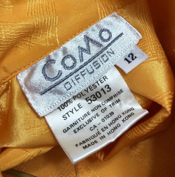 Vintage Cosmo diffusion polyester blouse - image 6