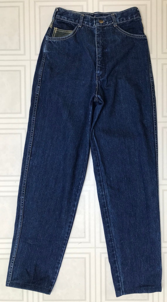 Vintage 5 pocket Fancy Ass jeans/High waist jeans