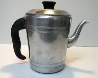 Vintage aluminum kettle/tea pot,camping kettle