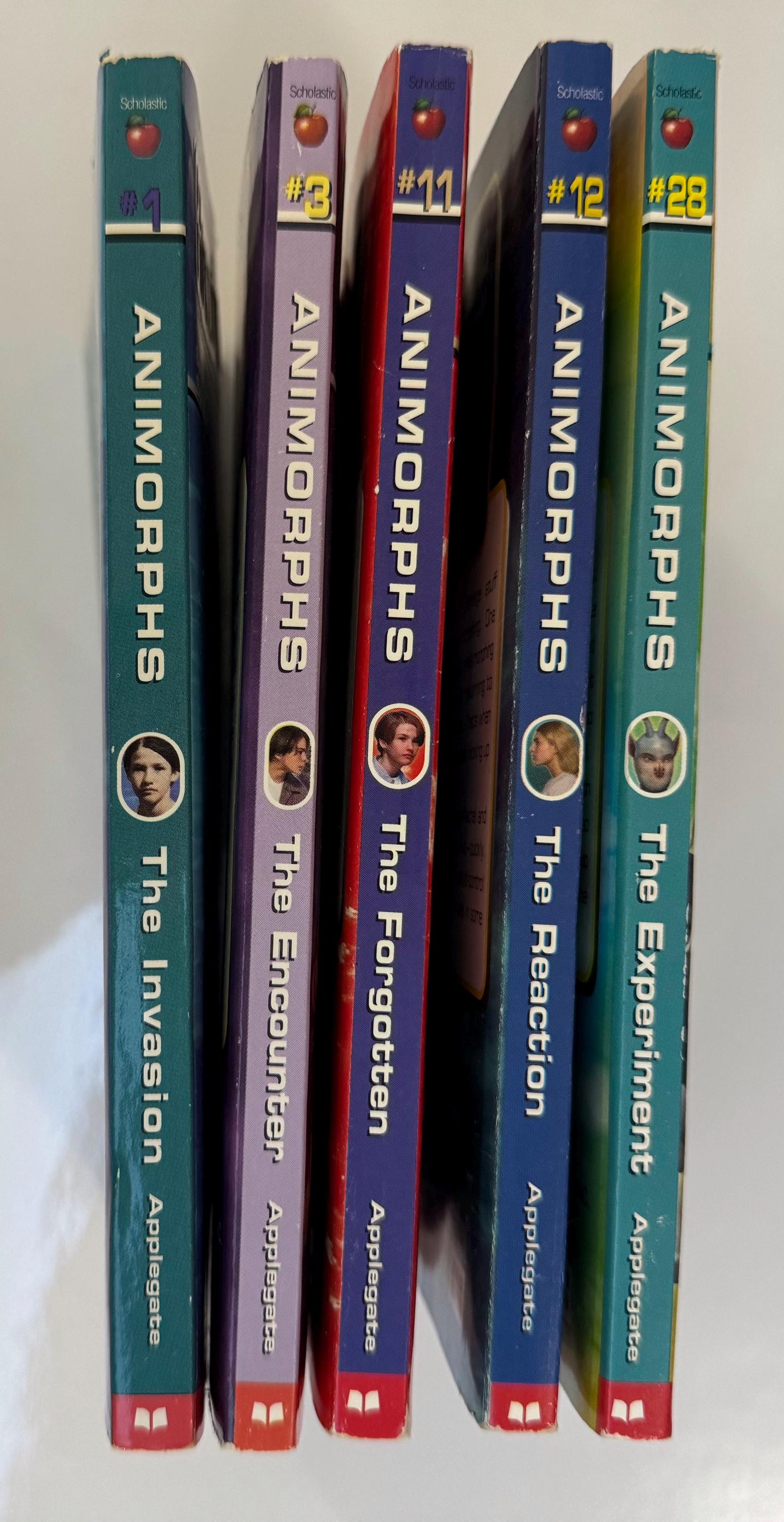 Set of 5 1990's Animorphs Paperback Novels by K.A Applegate - Etsy