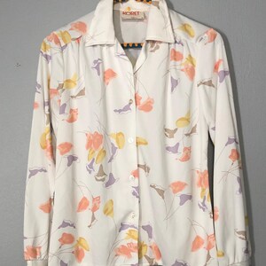 Vintage floral blouse by Koret Canada