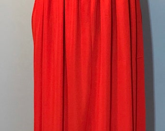 Red Silk Dress Long Sleeve Red Dress ...