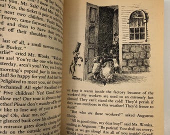 Vintage Charlie and the Chocolate Factory Children's Book - Etsy