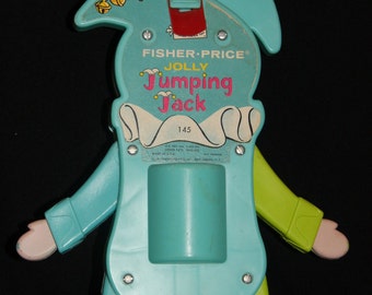 Juguete saltarín Jolly de Fisher-Price antiguo México