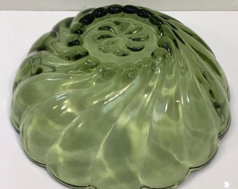 s新品SARGASSO GLASS BOWL | green VINTAGE Vintage Green Glass Bowls - Etsy