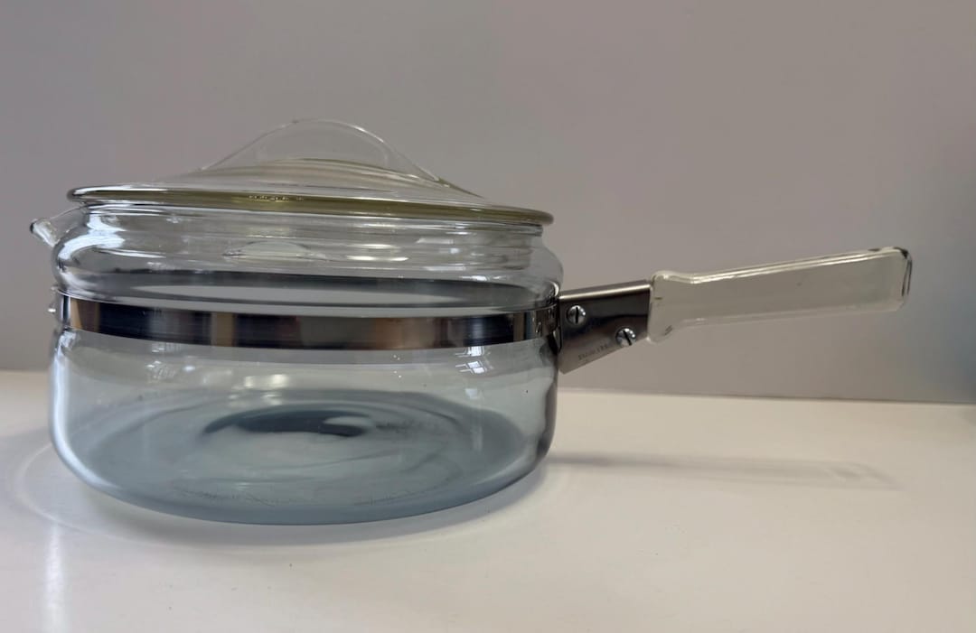 Pyrex Flameware Cookware Vintage Pyrex Flameware 7323-B Cooking Pot,1.5 Quart - Etsy