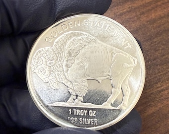 1oz .999 silver round