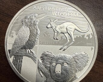 2021 Australian wildlife 2 ounce .999 Round