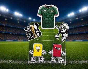 Mexico World Cup Soccer STICKER PACK !