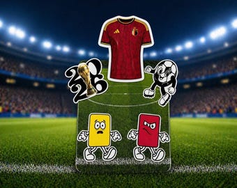 Belgium World Cup Soccer STICKER PACK !