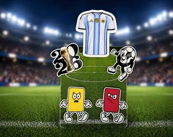 Argentina World Cup Soccer STICKER PACK !