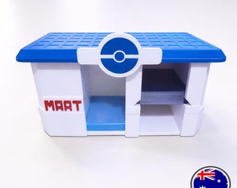Organizador de cartas coleccionables Pokemart (para guardar fundas, protectores rígidos y portacartas semirrígidos)
