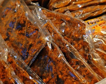 Pikantne Kilishi (nigeryjskie suszone mięso wołowe) – autentyczna afrykańska przekąska z suszonego mięsa