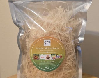 Abacha (ensalada de yuca igbo nigeriana) – Comida tradicional igbo, alimento básico de la alimentación africana.