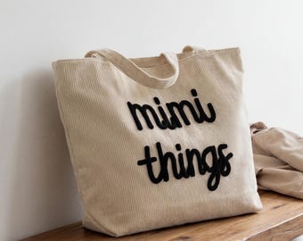 Nana Gift Tote Bag New Grandma Gift Bag, Mother's Day Gift for Grandma