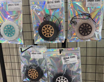 Tire Freshie autoluchtverfrisser, geurparels