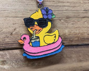 Floaty DuckFreshie autoluchtverfrisser, geurparels