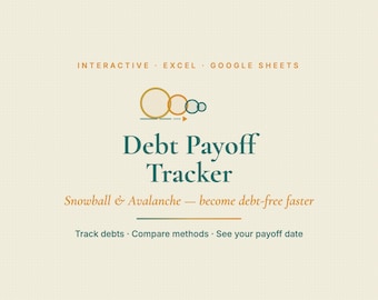 Debt Payoff Tracker | Snowball & Avalanche Calculator