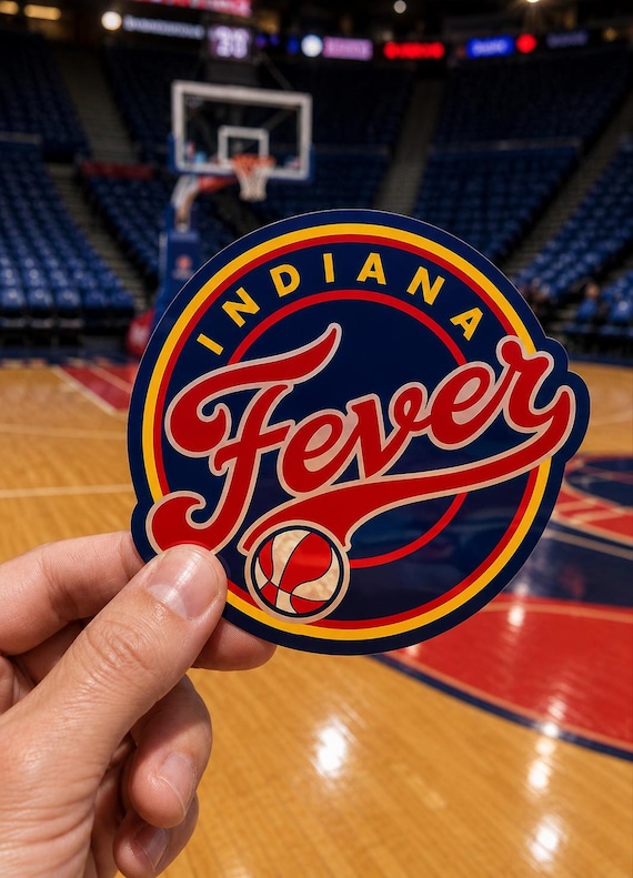 Indiana Fever Decal | UV Protected Waterproof Long Lasting Durable Sticker 4” Caitlin Clark