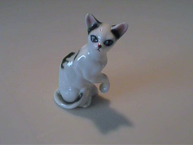 Japan Bone China Cat - Etsy