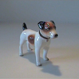 Hagen Renaker miniature Jack Russell Terrier dog