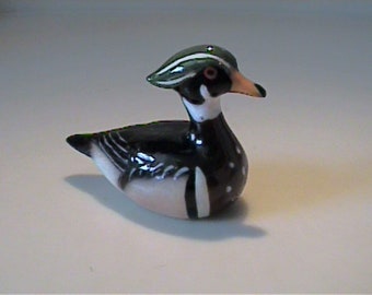 Vintage Hagen Renaker miniature Wood duck