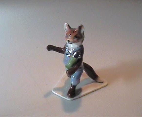 Hagen Renaker Fox - Etsy