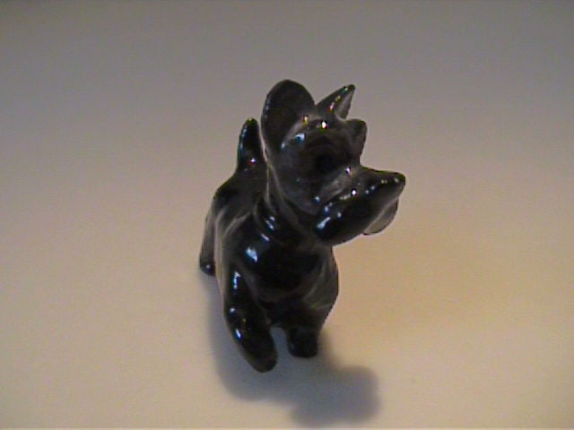 Vintage Hagen Renaker Miniatur Disney Jock der alles schwarze | Etsy