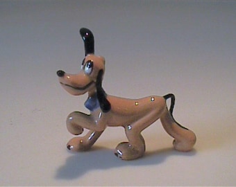 Vintage 1956 Disney Hagen Renaker miniature Pluto the dog