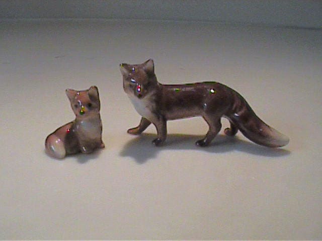 Hagen Renaker Fox - Etsy