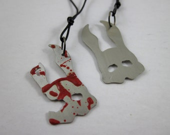 Bioshock Inspired Nickel Silver Splicer Mask OR Bloody Nickel Silver Splicer Mask