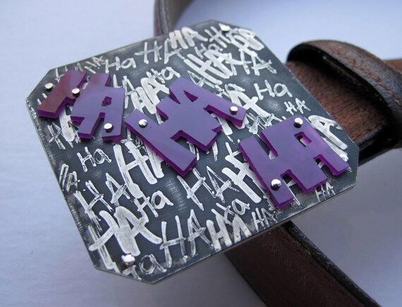 joker belt buckle