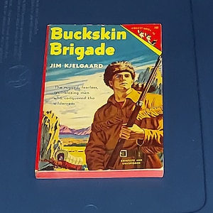 Buckskin Brigade by Jim Kjelgaard 1951 Pocket Books Jr.