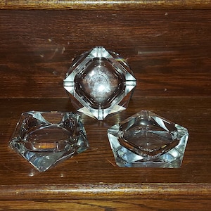 Crystal Ashtray Made in Germany 5.25&quot;