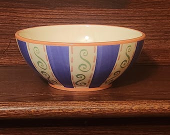 Pfaltzgraff Villa Della Luna 8.75" Vegetable Bowl by Jana Kolpen Mary Tiegreen Mint Condition