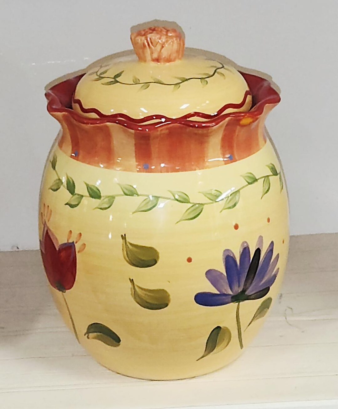 Pfaltzgraff Napoli Choice of Large, Medium Canister or Trivet